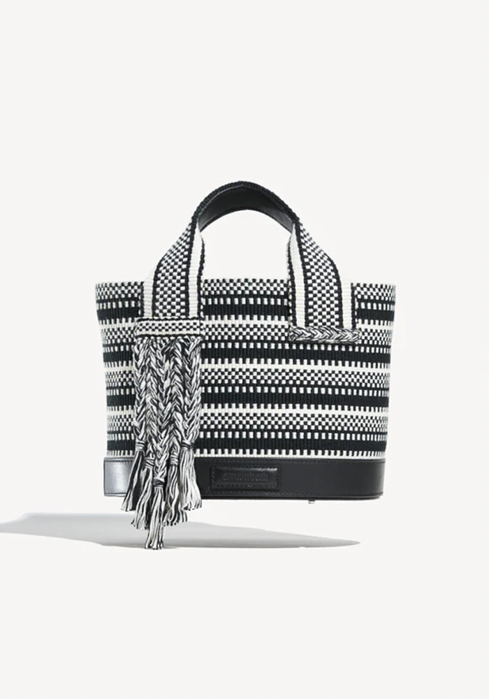 Sac Seau Tutu Medium Black Ivory - Amambaih