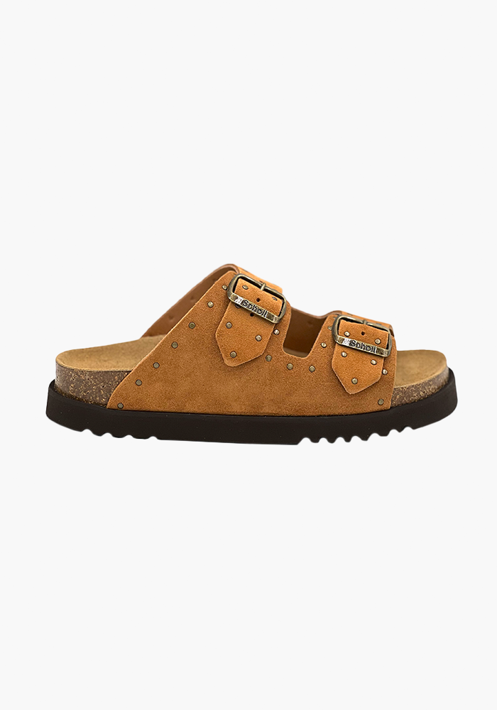 Sandales Beatriz Suède Brown - Scholl