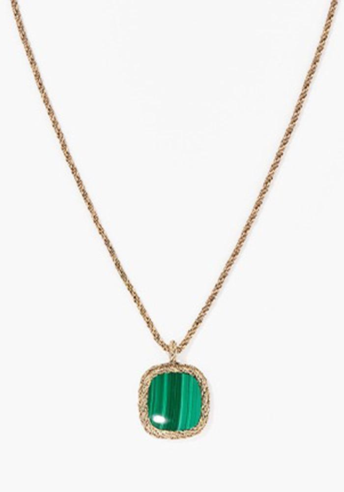Sautoir Miki Malachite - Aurélie Bidermann