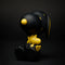 Statue Snoopy Woodstock Noir Petit Modèle
