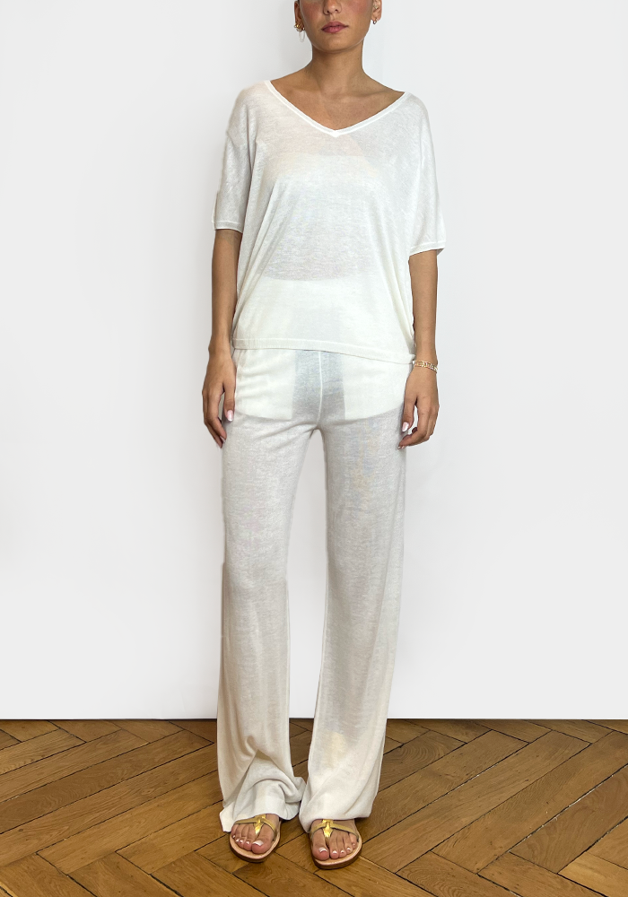 Pantalon Clemy Écru - Not Shy