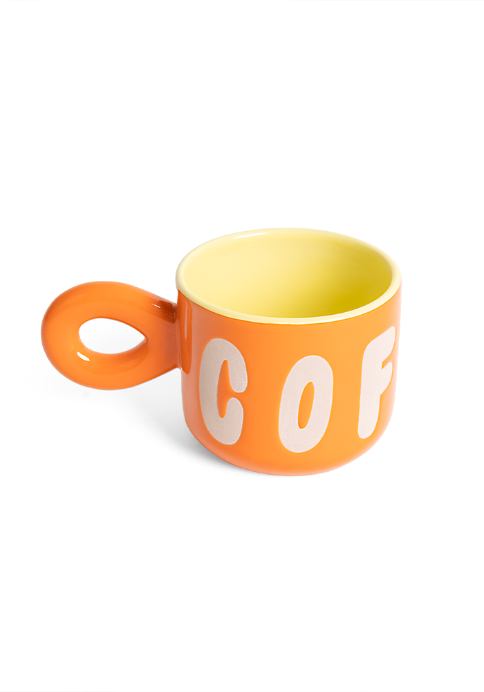 Tasse À Café Coffee Orange - Blush Sélection