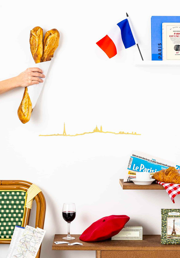 Skyline Paris 50cm Gold