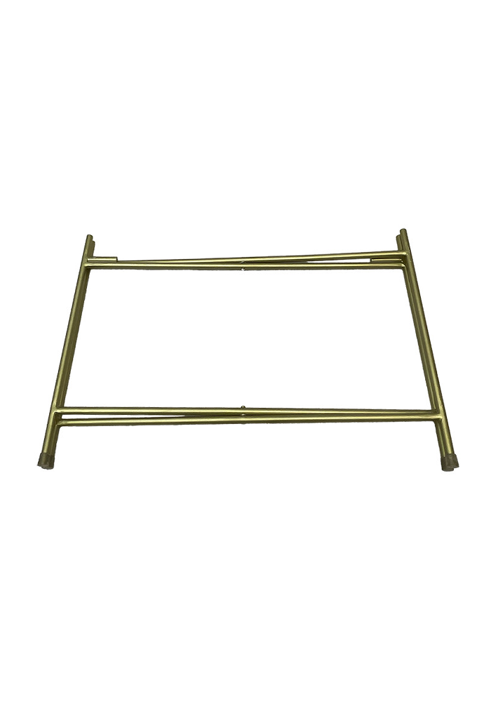 Trepied Bas Pour Plateau Berbère 62cm Doré - Bazar De Luxe