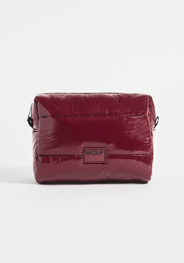 Trousse De Toilette Burgundy Glossy - Wouf