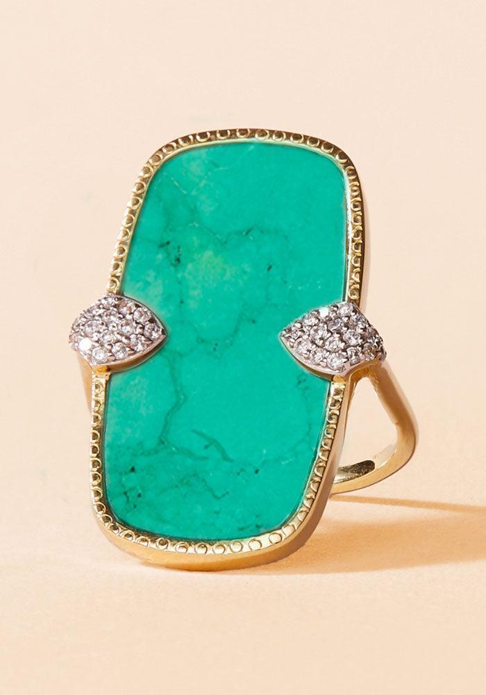 Bague Sangha Turquoise - Be Maad