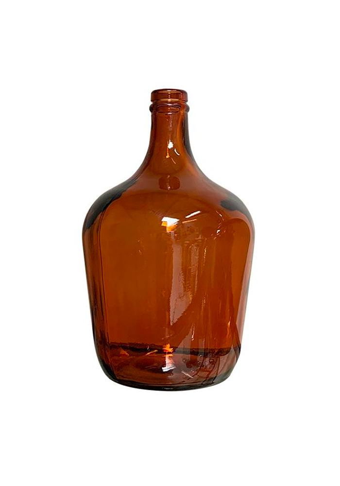 Vase Dame Jeanne Verre Ambré - Blush Sélection Décoration