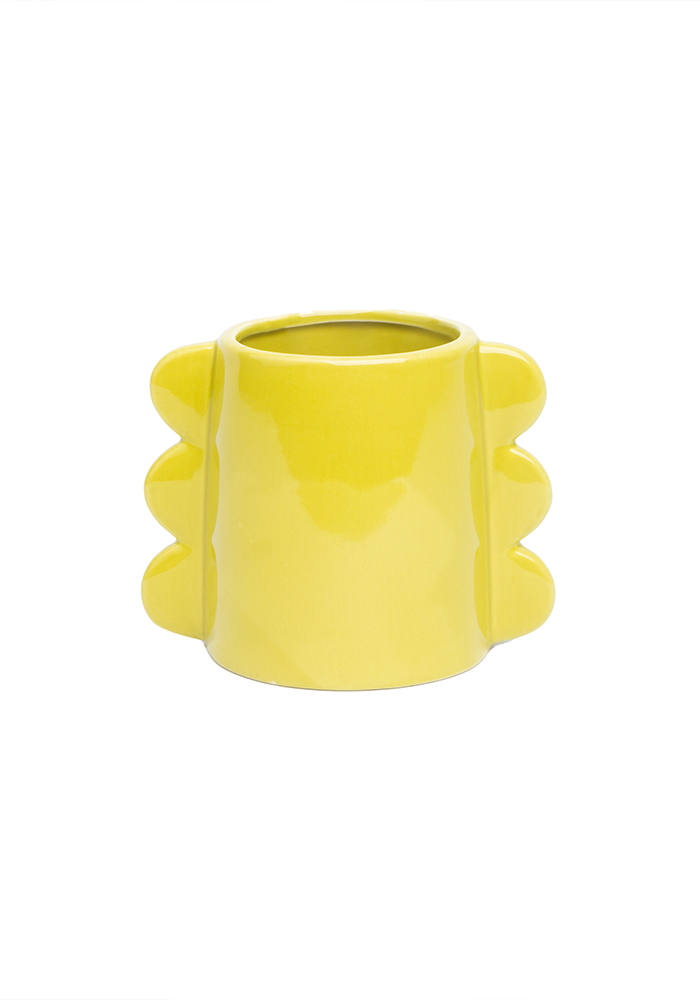 Vase Vagues Jaunes - Blush Sélection