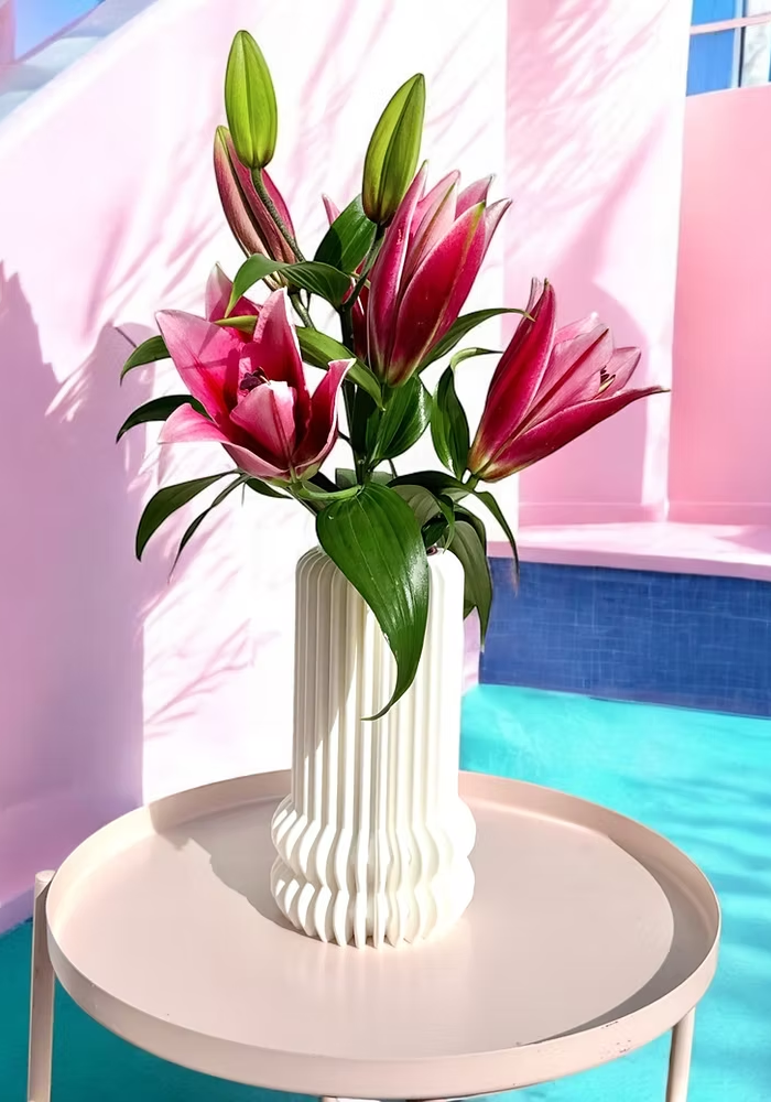 Vase Whimsy 150% White - Blush Sélection