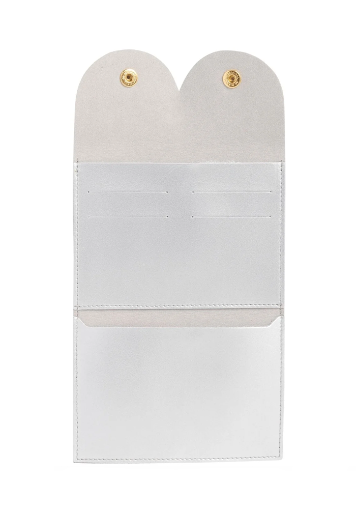 Portefeuille Venus Boobs Glitter Silver - Marie Martens