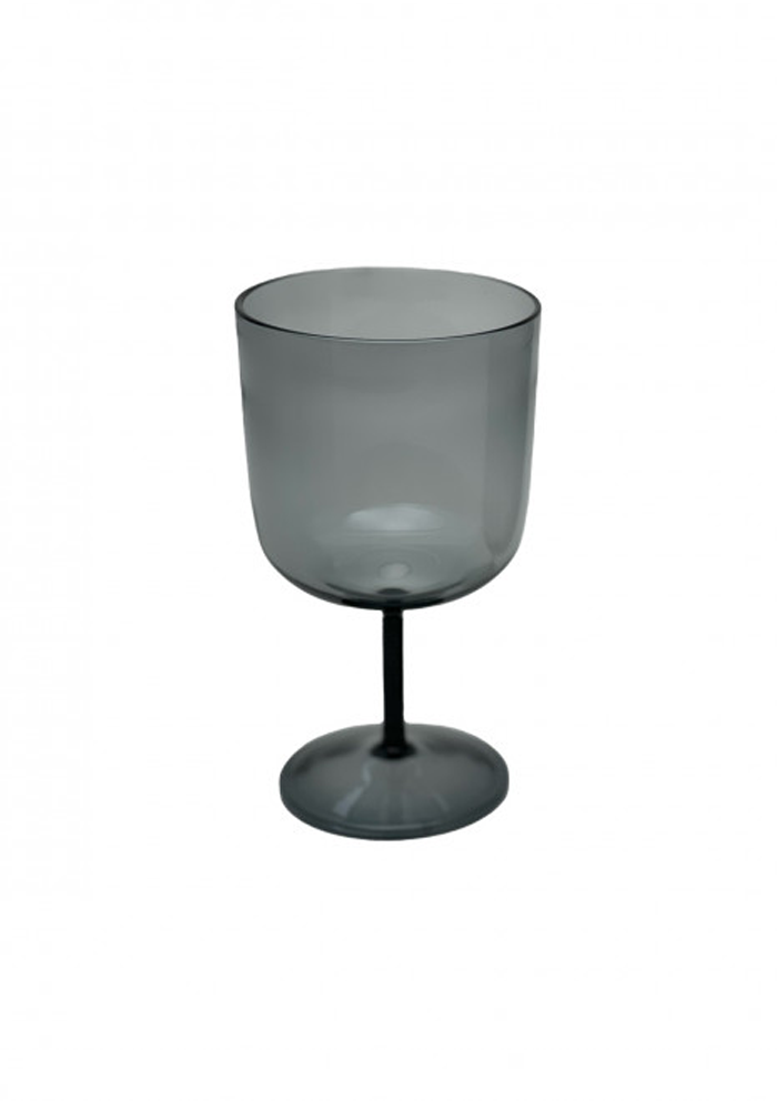 Verre À Pied Grand Modèle Smoke - Bazar De Luxe