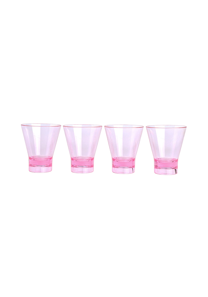 Set De 4 Verres The Gilda Tumbler - Blush Sélection Décoration