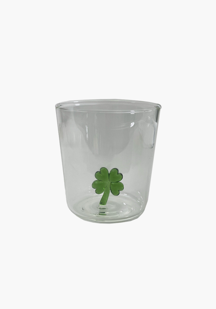 Verre Trèfle À Quatre Feuilles - Bazar De Luxe