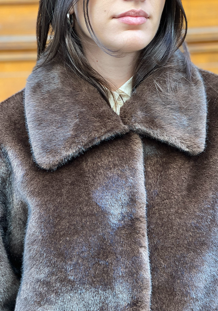 Veste Courte Marron - Lou Andrea