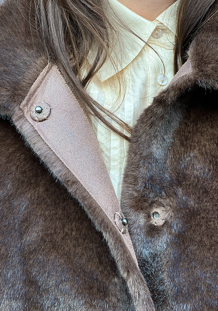 Veste Courte Marron - Lou Andrea