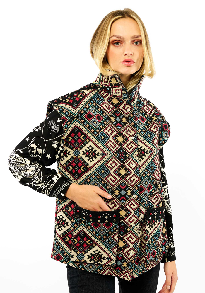 Veste Sans Manches Janna - Wild Paris