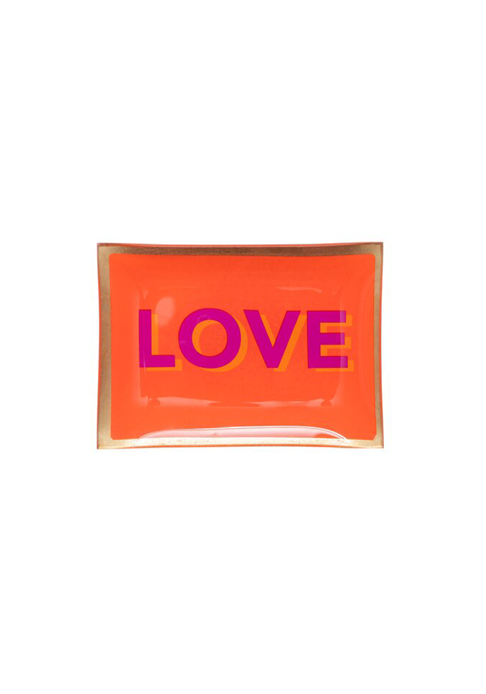Vide Poche Rectangle Love - Blush Sélection Décoration