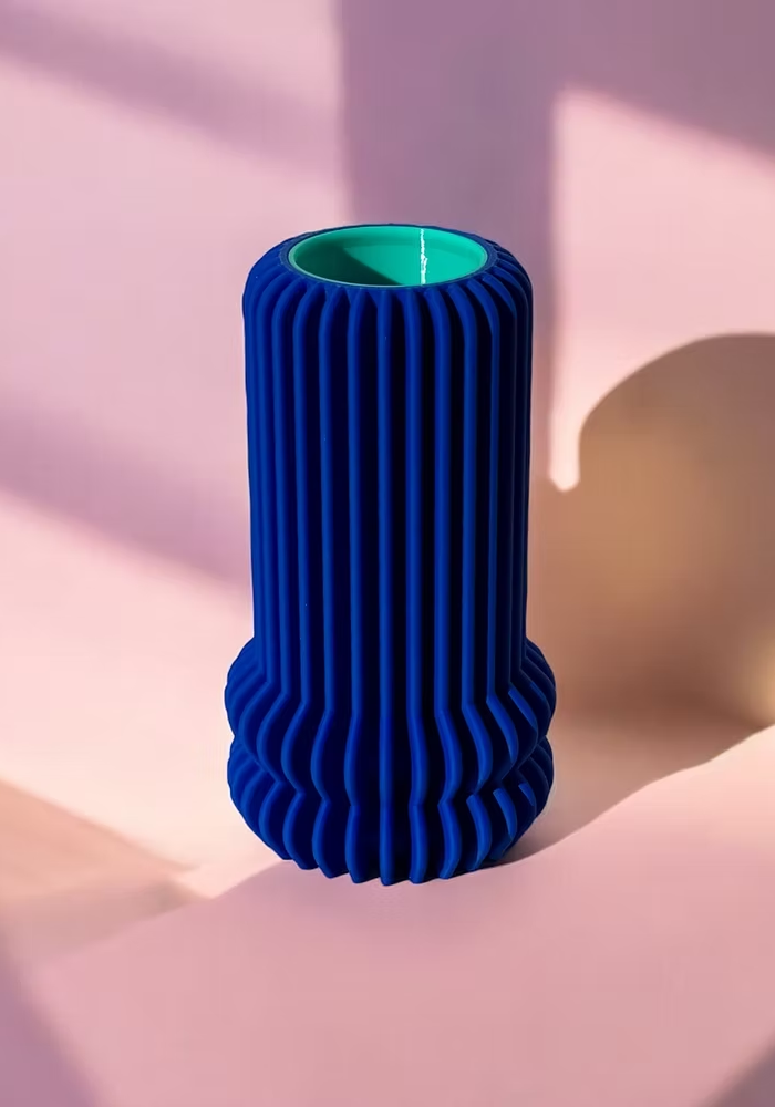 Vase Whimsy 100% Electric Blue - Blush Sélection