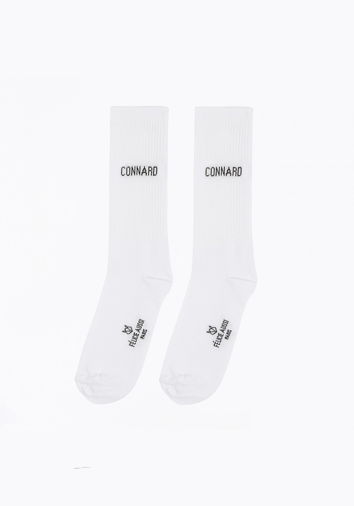 Chaussettes Connard Blanche - Félicie Aussi