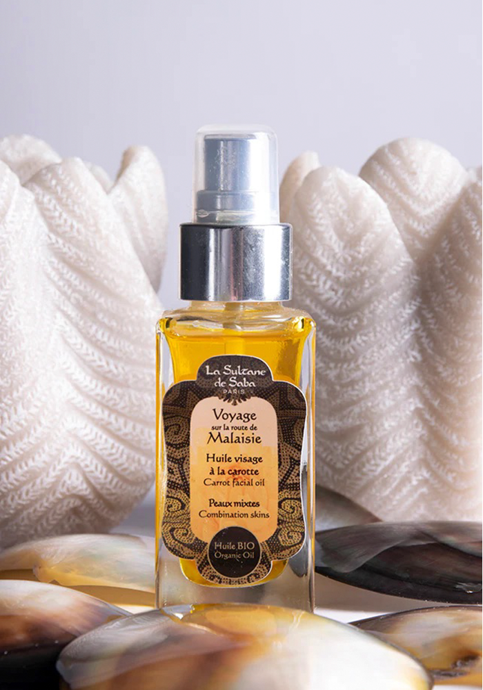 Huile De Visage À La Carotte Voyage Sur La Route De Malaisie 50ml