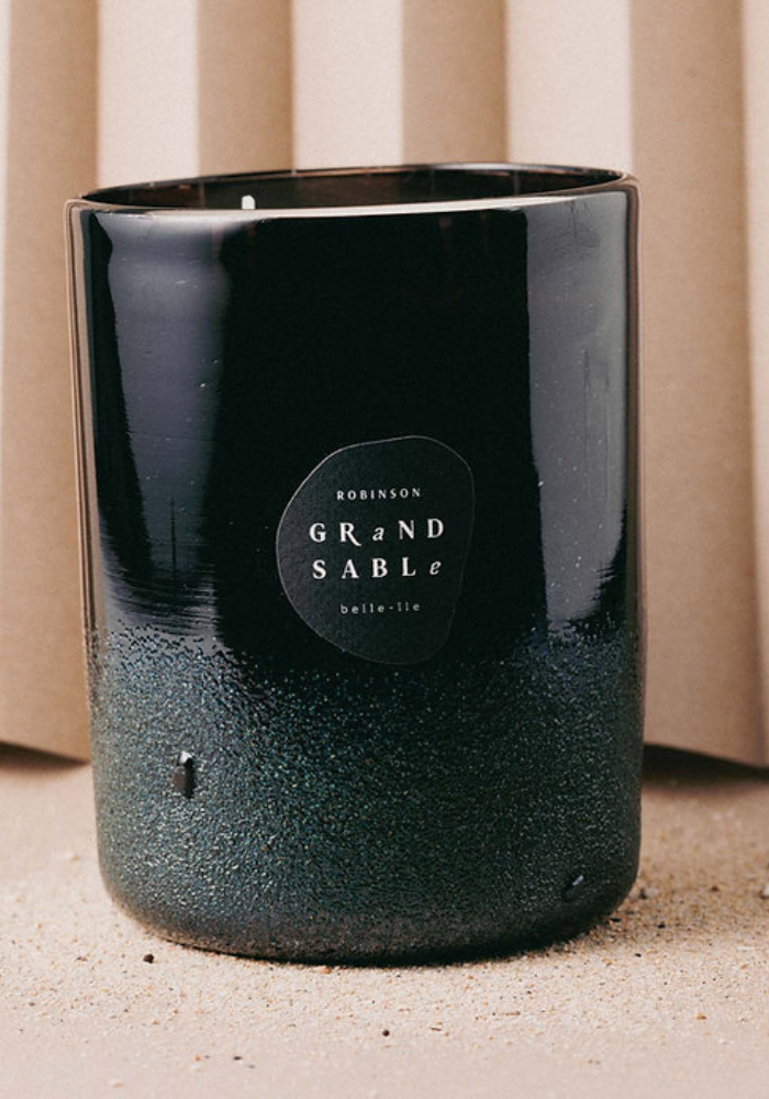Bougie Verre Soufflé Géante Robinson