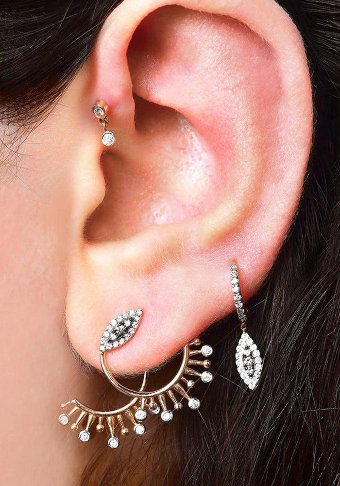 Boucles D'oreille 10th Eye Eternal Round - Kismet By Milka