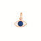 Rose Gold Prussian Eye Pendant