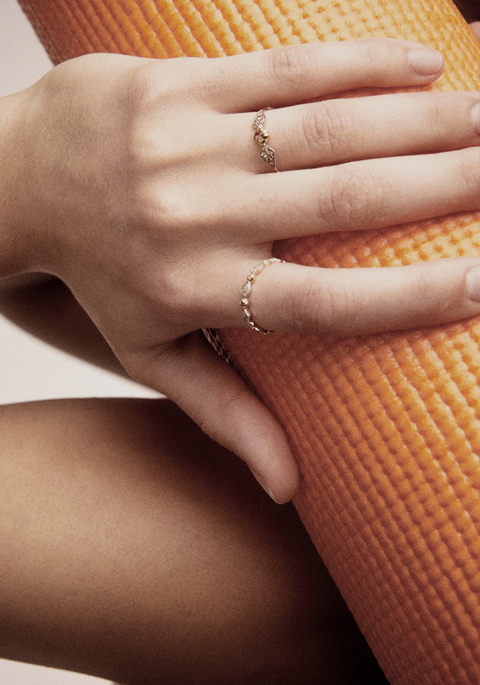 Bague Ava N°1 Émeraude - Pascale Monvoisin