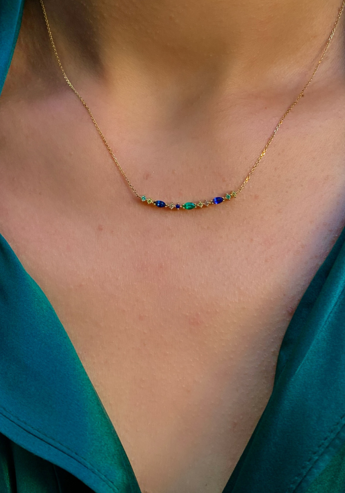 Collier Gaia 1 Vert