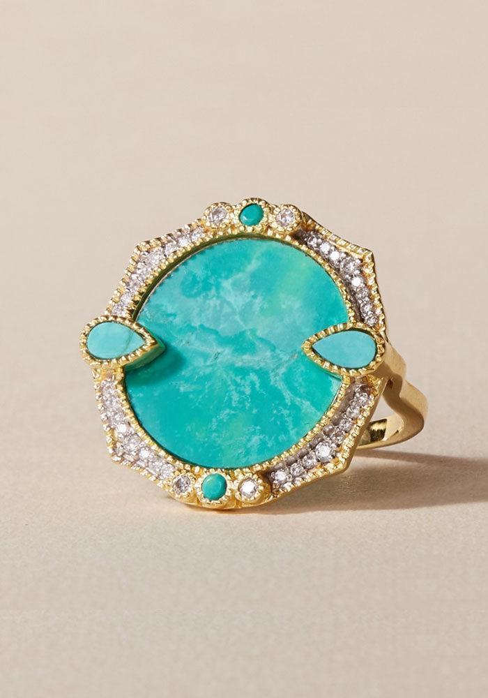 Bague Janih Turquoise - Be Maad