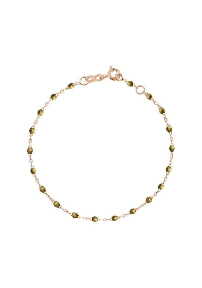 Bracelet Classique Gigi Or Rose Et Résines Gold 17cm - Gigi Clozeau