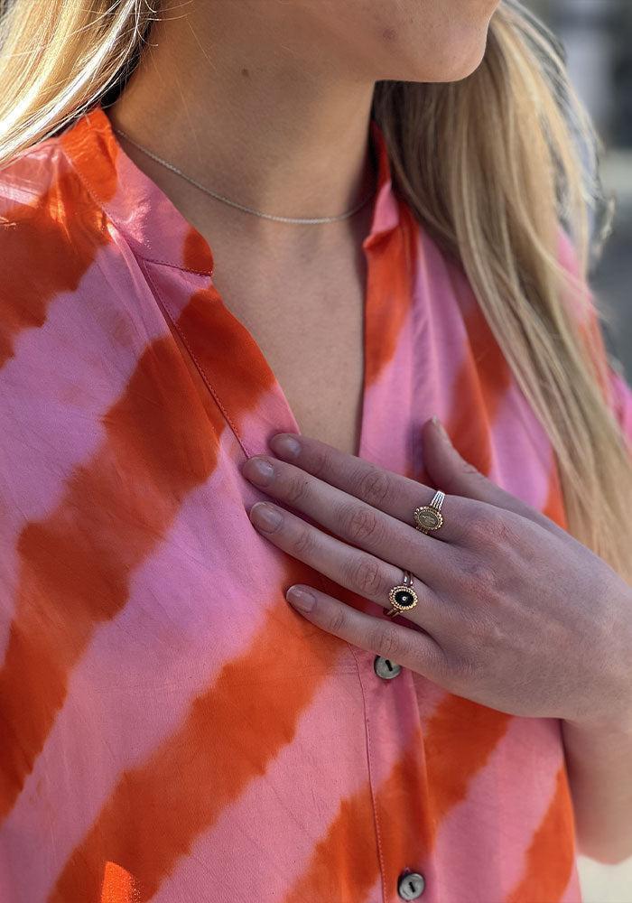 Bague Madone Camée Or Rose