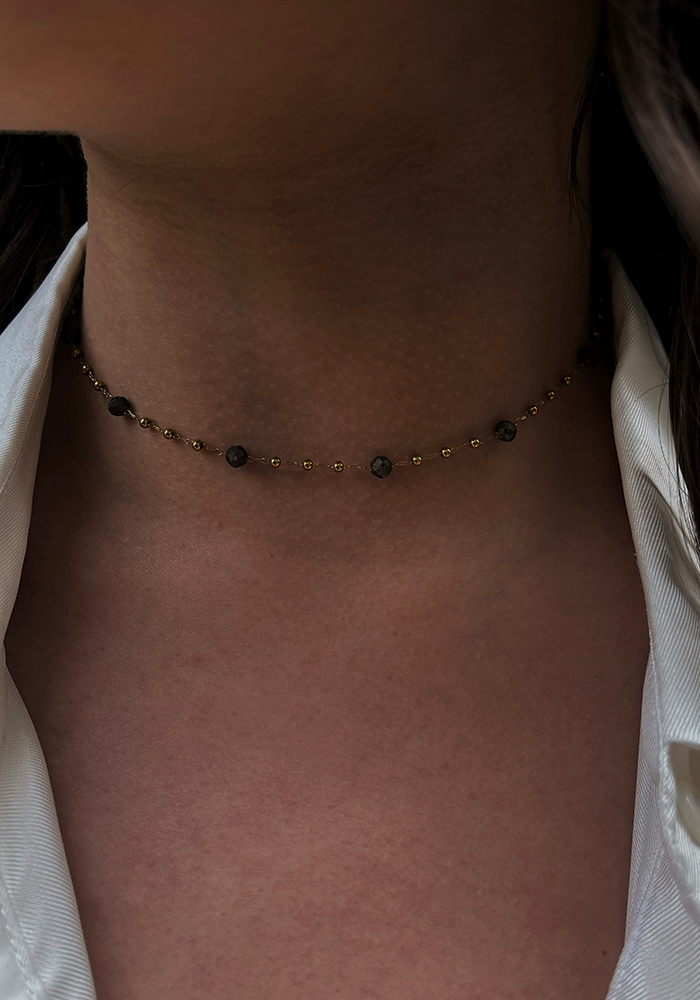 Collier Lia Pyrite - Blush Selection