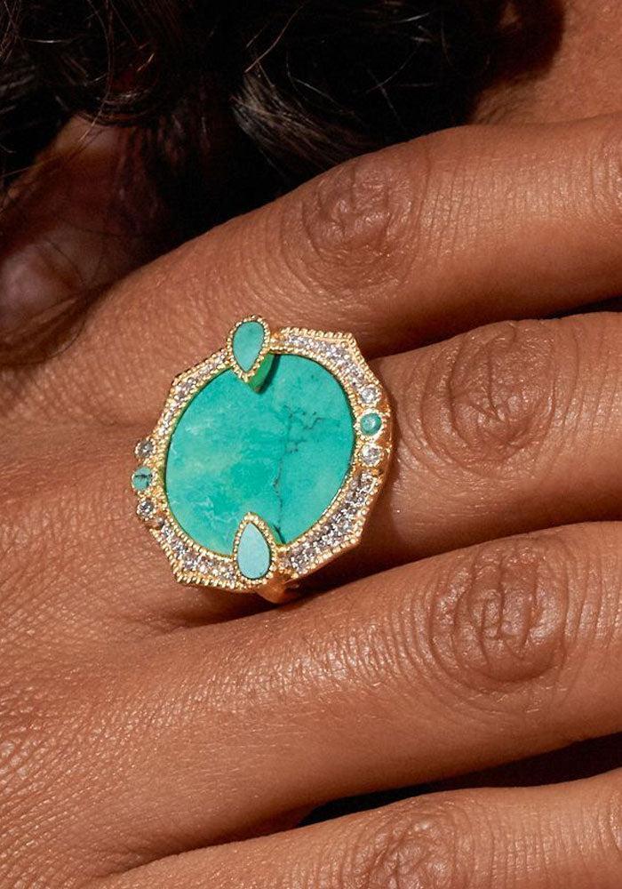 Bague Janih Turquoise - Be Maad