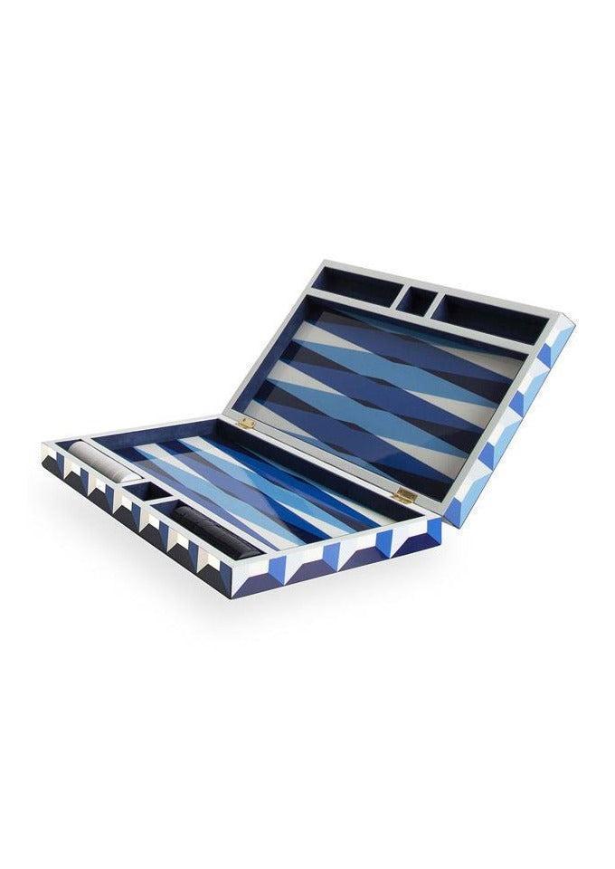Jeu "Backgammon Sorrento" Bleu