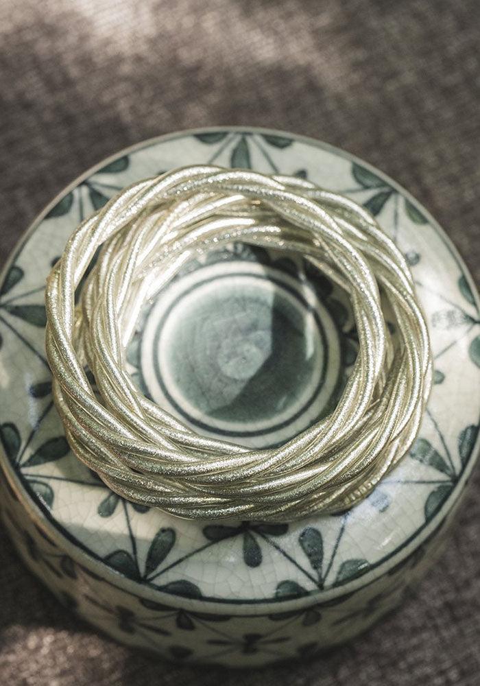 Jonc "Kumali Twist" Silver