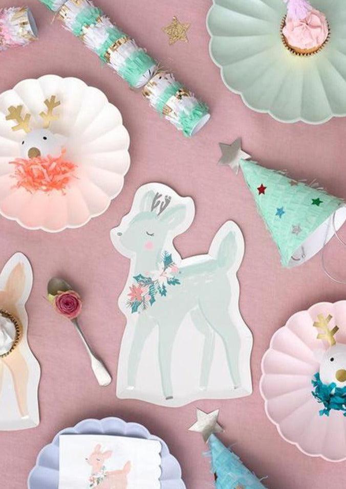 Set De 3 Boules Surprises "Tête De Renne"