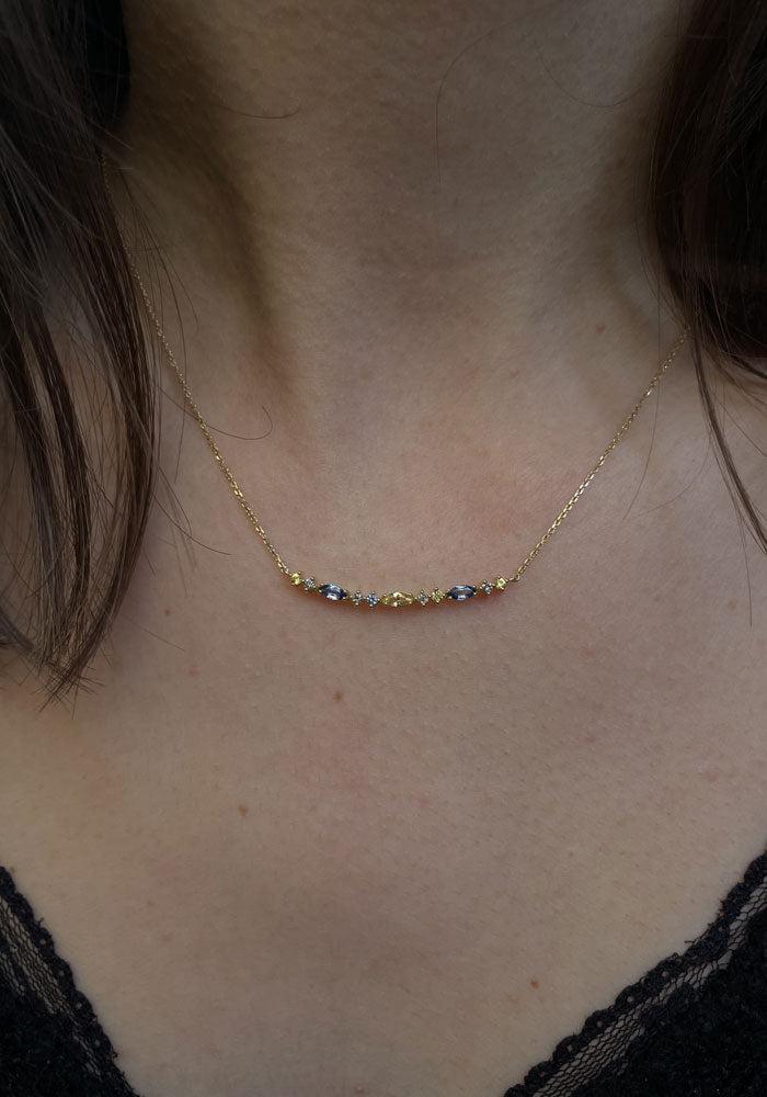 Collier Gaia 1 Givre Exclu Blush - Sophie d'Agon