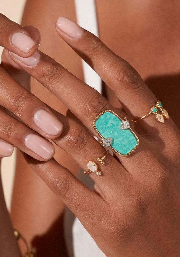 Bague Sangha Turquoise - Be Maad