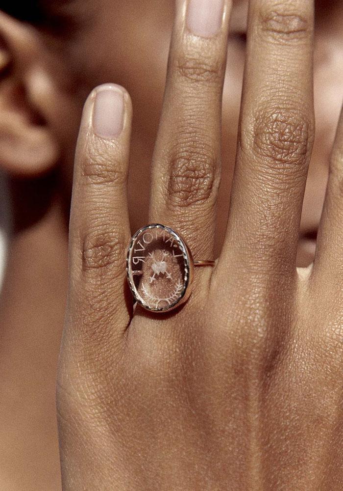 Bague L'Amour Crystal - Pascale Monvoisin
