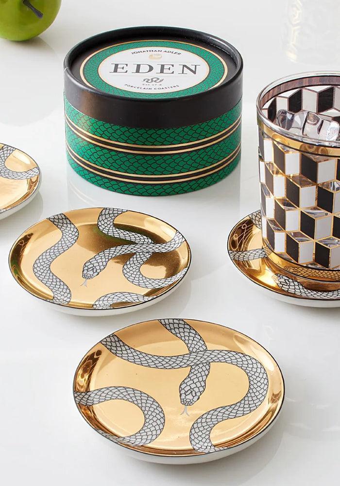 Set 4 Dessous Verres Eden - Jonathan Adler