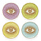 Set of 4 Le Wink Coasters