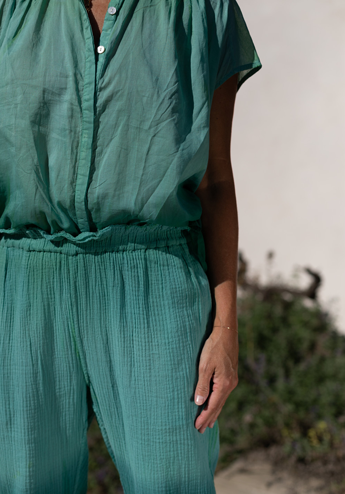 Pantalon Coachella Vert - Love And Let Dye