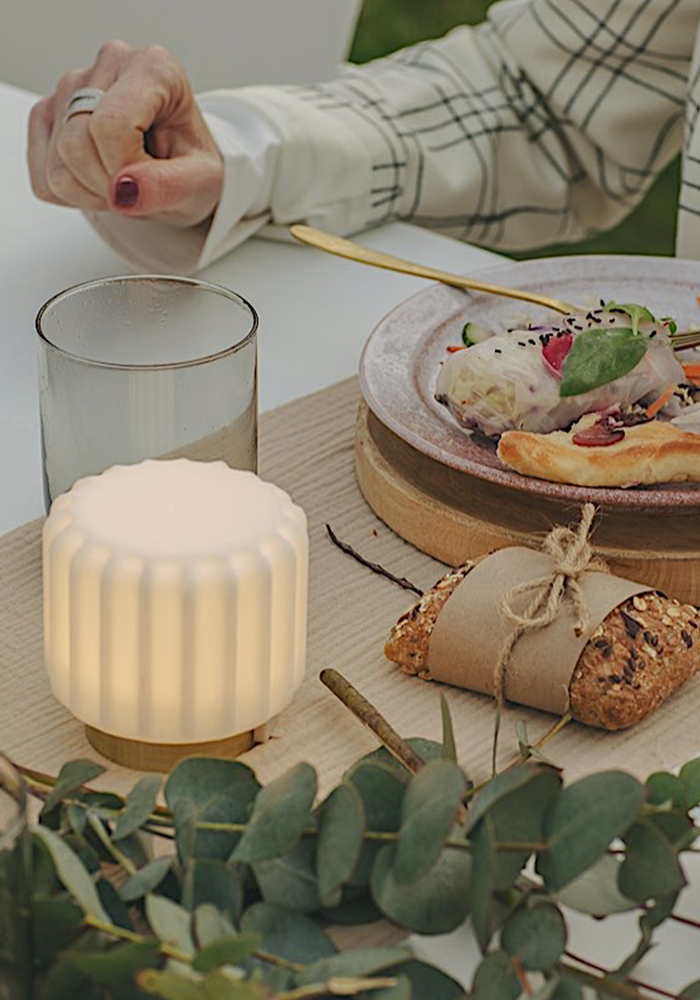3 lampes Dentelle
