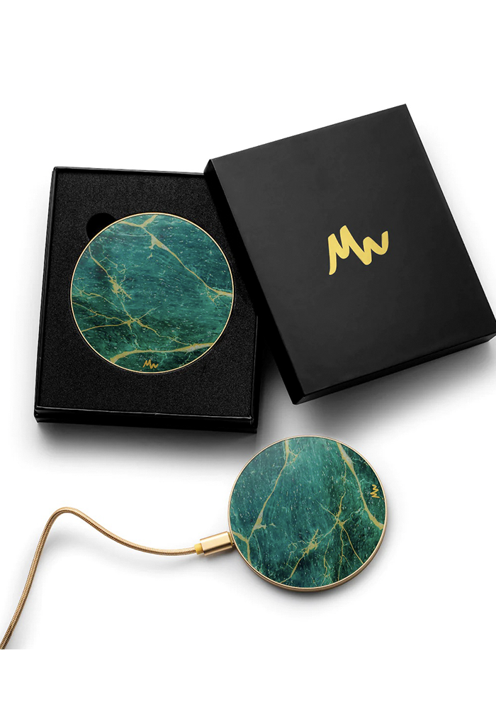 Chargeur Sans Fil Effet Marbre - Marie Wolt