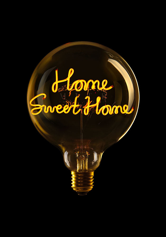 Ampoule Home Sweet Home Verre Ambre - Blush Selection