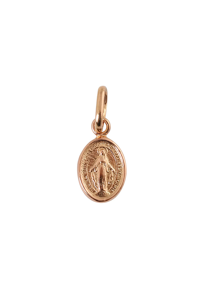 Pendentif Madone Or Rose - Gigi Clozeau