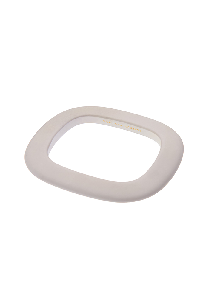 Brazalete Cuadrado Gris