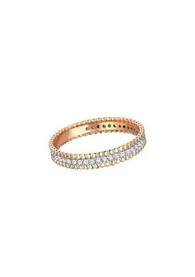 Bague "Anneau Lumière Eternity"