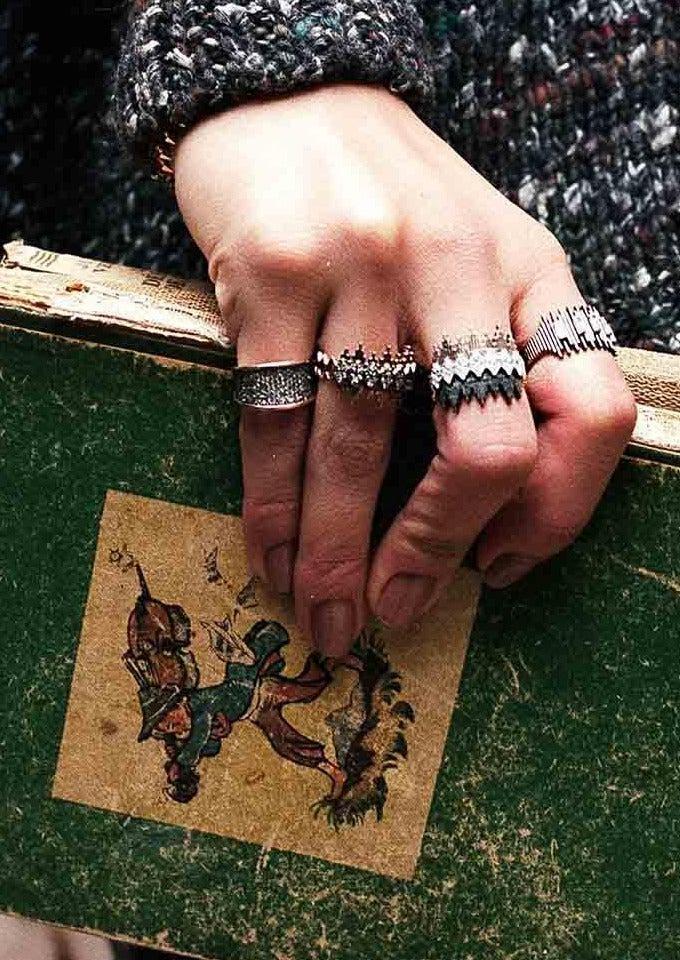 Bague "Apex" Diamant Champagne